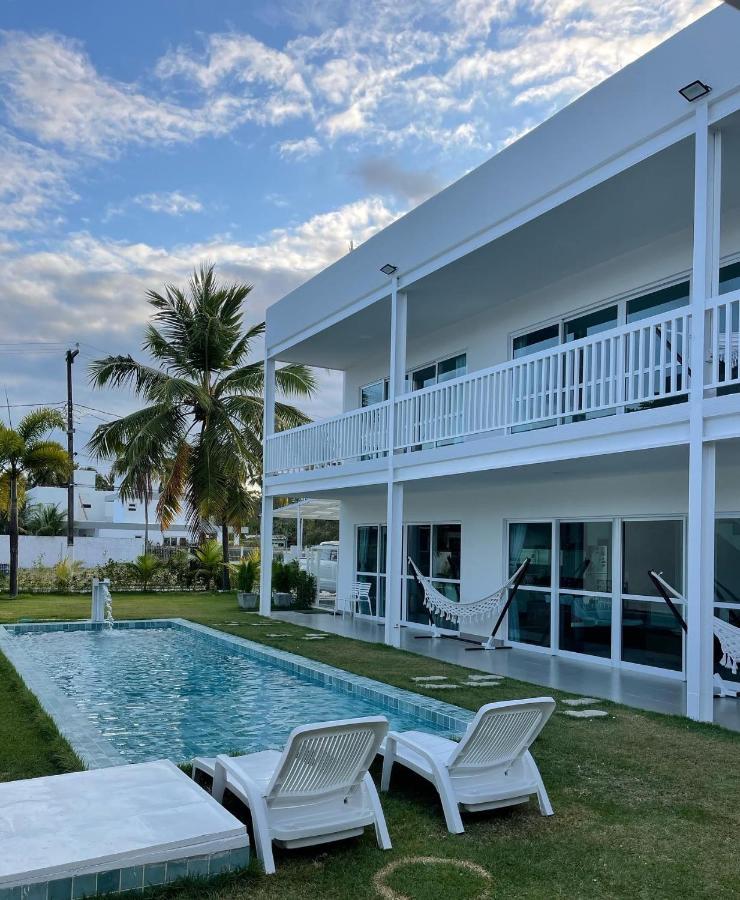 Casa Blanca Hibiscus Angra De Ipioca Maceio 빌라 외부 사진